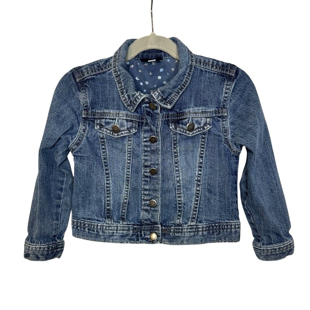 OshKosh Kids Denim Jean Jacket Size 5